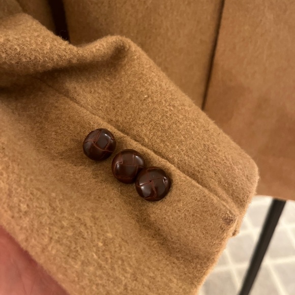 Vintage Camel Hair and Wool Blazer Academia Prep Classic Quiet Luxury Old Money - Picture 5 of 5